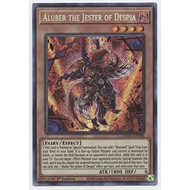 Aluber The Jester of Despia - DAMA-EN006 - Secret Rare - 1st Edition