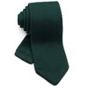 WANDM Pointed Knit Tie, Solid Color, Washable, Necktie, 2.8 inches