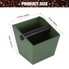 Weskjer Coffee Knock Box Small,Coffee Grounds Knock Box with Removable