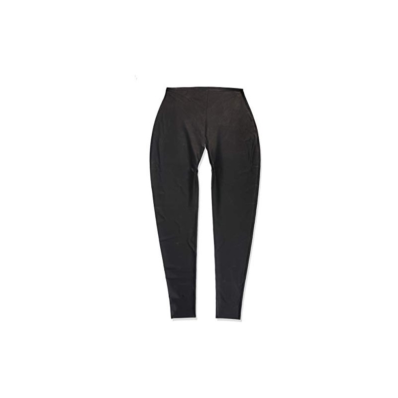 The Latex Collection Damen 29008741031 Latex Leggings ouvert, Medium, Schwarz