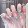 Sucodver Nail Parts Bowknot Rhinestone 3D Small Large Glitter Mix