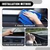 Partuto Dash Cover - Car Center Console Non-Slip Dash Board