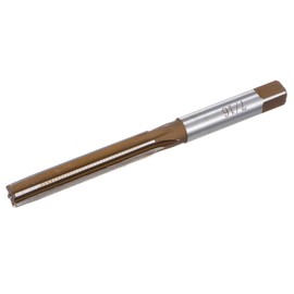 sourcing map 7/16" Hand Reamer H8 Accuracy Alloy Tool Steel 6 Flutes Straight Shank Milling Cutter Tool