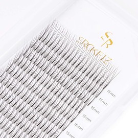 SRCKFIZ 3D Lash Extensions Premade Fans Eyelash Extension C D Curl Natural Rapid Russian Volume Individual Lashes Thickness 0.10mm Pre-fanned DIY Lash Extensions Supplies 8-15mm (3D-C-0.10, 15mm)