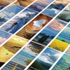 30Pcs Motivational Landscape Bookmarks Inspirational Page-Markers with Uplifting Quotes for