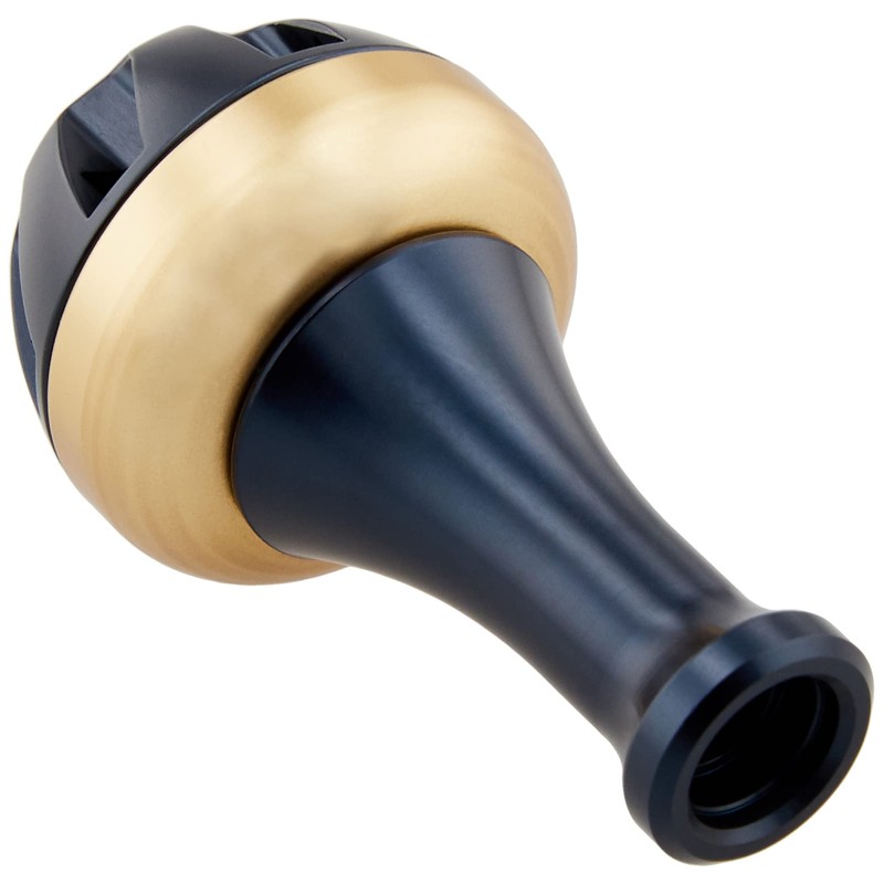Daiwa Slp Works Aluminum Round Knob, S, Navy/Gold