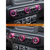 Savadicar Climate Control Panel Knob Trim Kit & Light Control