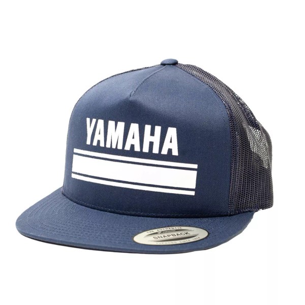 Factory Effex 22-86202 Yamaha Legend Snapback Hat Black/Grey