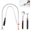 4 Pack Telescoping Magnet Pick-up Tool Set - Retrieving Telescoping