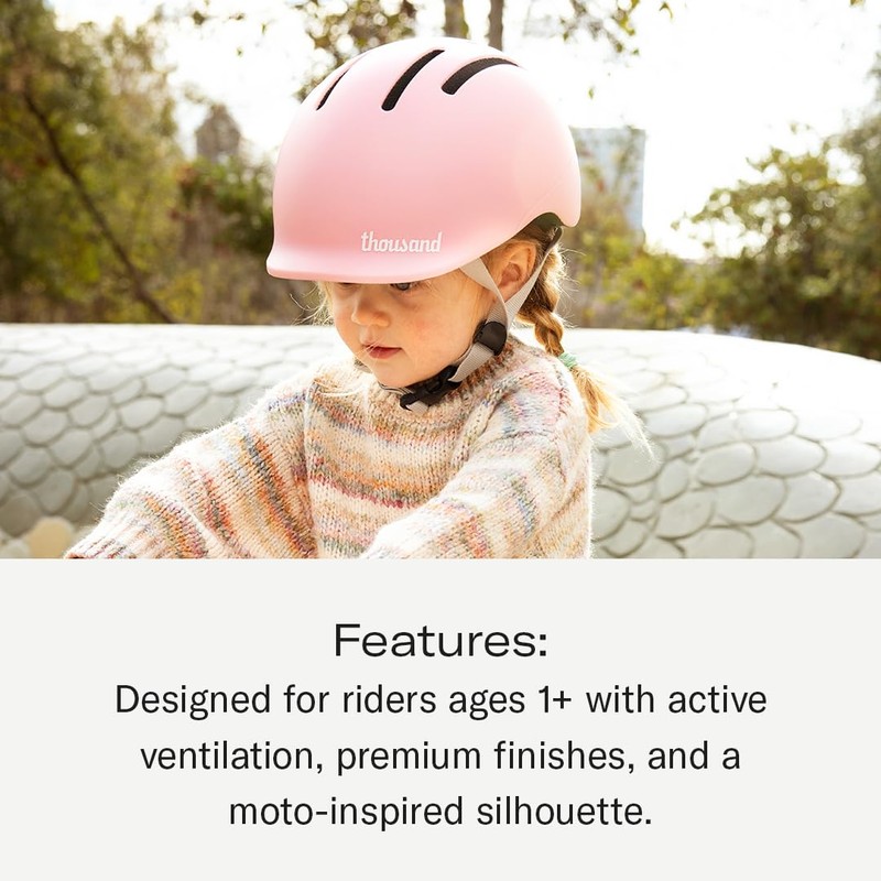 Thousand Jr. Toddler Helmet - Plush Pink
