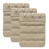 Chanie Women Pack of 3 Soft Comfortable 3 Hooks Bra