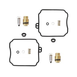 Motorcarb Carburetor Carb Rebuild Repair Kit for Yamaha XV250 Virago V Star 250 Route 66, XVS650 V Star 650 Quad Motorcycle 18-5171 (2-Sets)