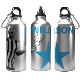 Partisan Newcastle Bottle Wilson 2-Lid Aluminium 600ml Silver