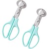 Wakauto 2piezas Tijeras Para Huevos De Codorniz De Acero Inoxidable