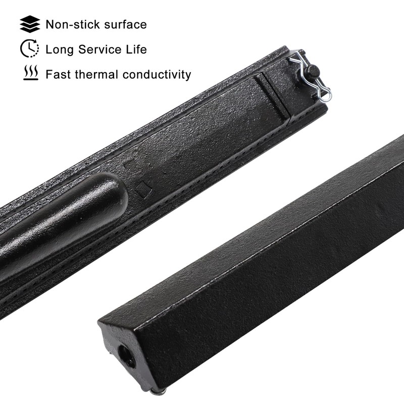 Hiorucet Cast Iron Burner Replacement for Charbroil 463230203, 463240804, 463240904,