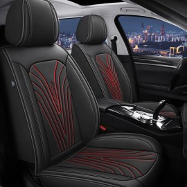 Unbranded For Ford Maverick 2022 2023 PU Leather Accessories 5-Seat Covers Cushion Pad