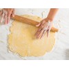 French Rolling Pin for Baking Pizza Dough, Pie & Cookie