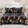 LONAVA King Sheet Set 4 Pieces,Z-Enchanted Aviary Ultra Soft &