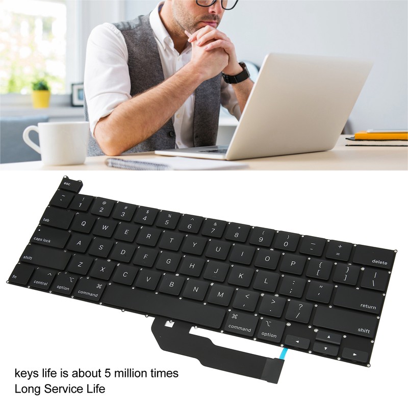 Laptop Keyboard Convenient Durable A2251 Keyboard Replacement for OS Laptop