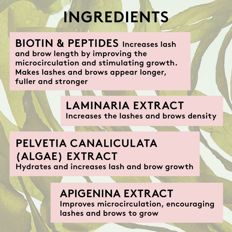 Mylee Enhancing Eyelash Serum for Lashes and Brows - Natural