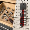 12-Piece 1/4-Inch Ratchet Socket Wrench Set – 72-Tooth Reversible Ratchet