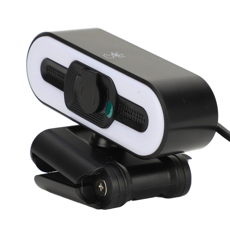 4K USB Center Webcam, Middle Screen Adjustable Webcam with Super