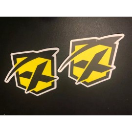 XPRITE LIGHTING PRODUCTS 2PC STICKER SET RACING OFFROAD EMERGENCY UTV