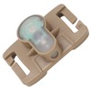 Outdoor Mini Survival Light IPX8 Waterproof Safety Signal Lamp with