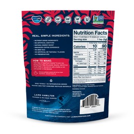 Laird Superfood Non-Dairy Superfood Creamer - Coconut Powder Coffee Creamer - Sweet & Creamy - Gluten Free, Non-GMO, Vegan - 8 oz. Bag, Pack of 1