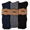 3 Pairs of Thick & Warm Heavyweight Mens Socks