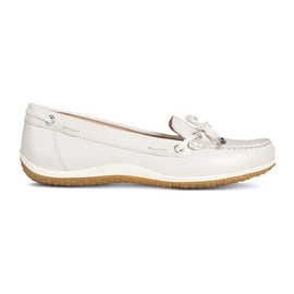 Geox Women's D Vega Moc B Moccasins, off white