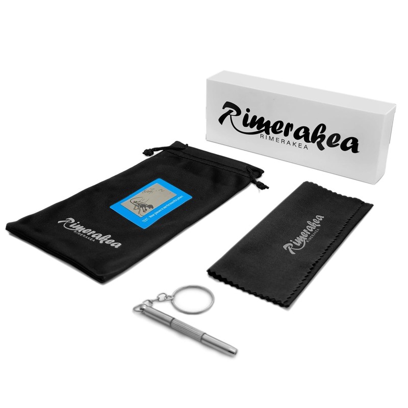 Rimerakea Sunglasses Light Blue Polarized Driving, [E] Light blue