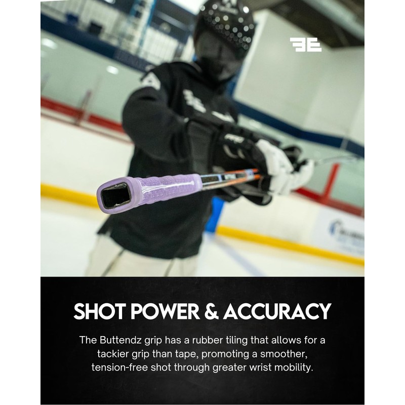 Buttendz Future Rubber Replacement Hockey Grip - Step Down Knob,
