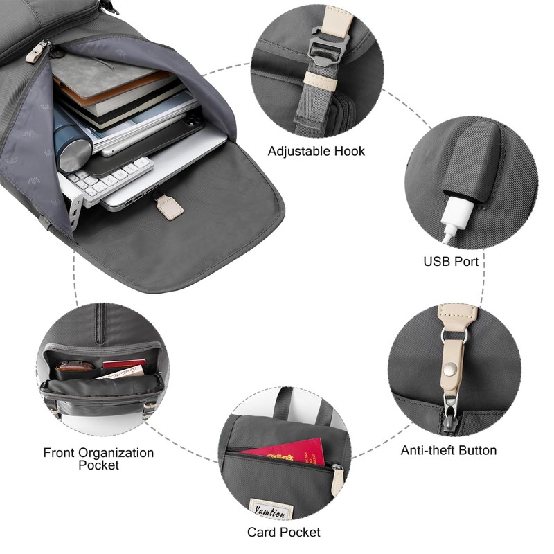 Laptop Backpack 17 Inch,Backpack Men and Women,School Backpack Teenagers,Computer Backpack
