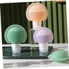 WOONEKY 3pcs Mini Travel Toiletry Bottles 90ml Shampoo Bottle Leakproof