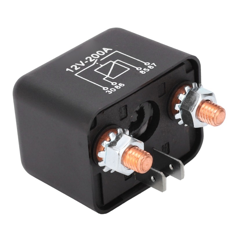 Start Relay Small 200A Normally Open 4 Pin Automotive Marine