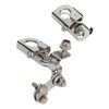 Positive Battery Terminal 926 882 Chrome Negative Battery Terminal Clamp