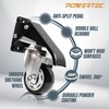 POWERTEC Workbench Caster Kit Set of 4 with Side Mounting