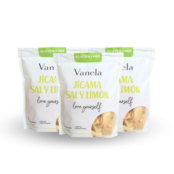 VANELA Snacks Saludables - Chips Jicama 200g - Botanas Saludables