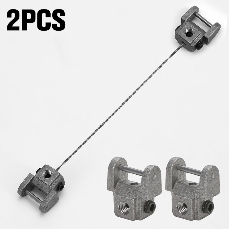 2Pcs Scroll Saw Blades Holders Conversion Kit, Universal Pin-Less Adapter