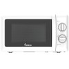 IMPECCA Countertop Microwave Oven Retro Mechanical Dials 5 Modes Timer