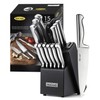 McCook® Knife Sets, German Stainless Steel Knife Block Sets with