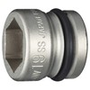 TONE Impact Short Socket 4NV-19SS Insertion Angle 0.5 inches (12.7