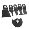 Oscillating Saw Blade, 6-Piece Multi-Tool Blade Kit, Multi-Tool Oscillating Tool