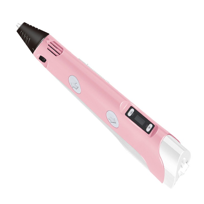 3D Printing Pen LCD Display Adjustable Speed with 5M Consumable