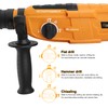 Hoteche 3-in-1 Rotary Hammer Drill 1-Inch SDS Plus Electric Hammer