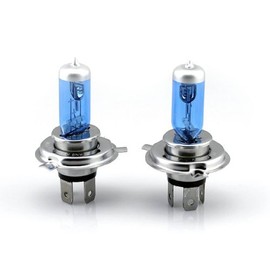 Xenon HID Hyper H4 Headlight Blue/White Bulbs Lights for Arctic Cat DVX 4x4 366 50 90 08-09-10-11