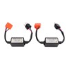 2 Piece LED Resistor Ceramic H4 Decoder 35W 12V Integrated
