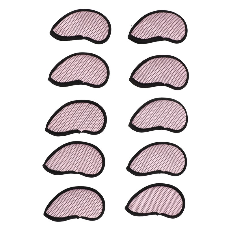 10 PCS Golf Club Head Covers Golf Iron Pole Net