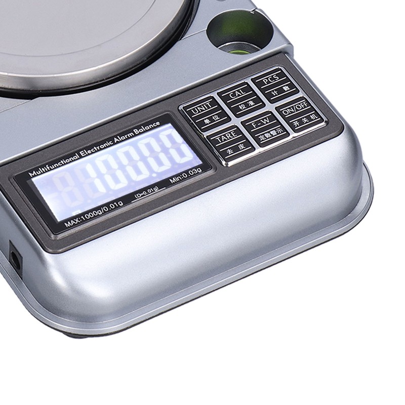 Jewelry Scale Accurate Weighing Portable Compact Design Small Error Dual